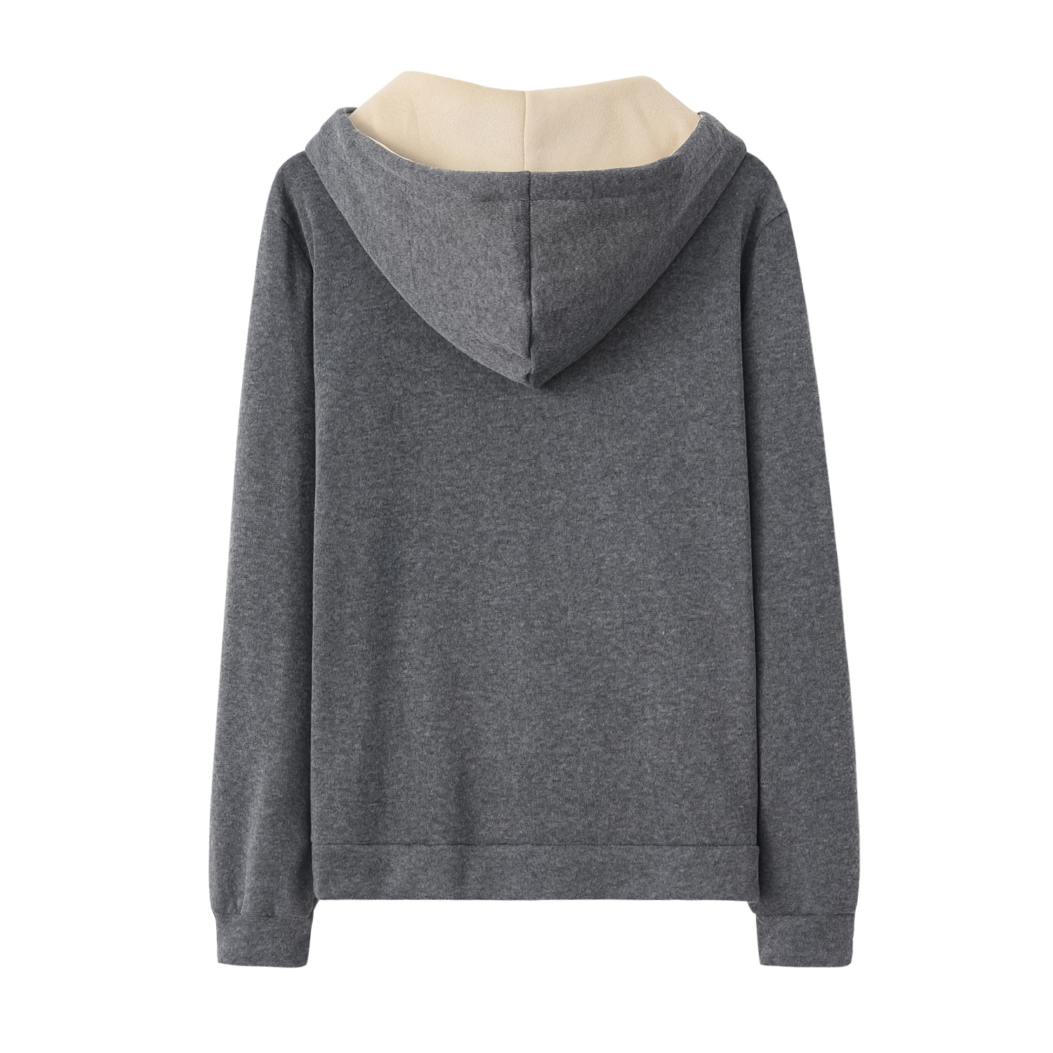 Automne et hiver Europe et états-unis vêtements pour femmes Style polaire mode joints en cuir chapeau à manches longues Sport décontracté