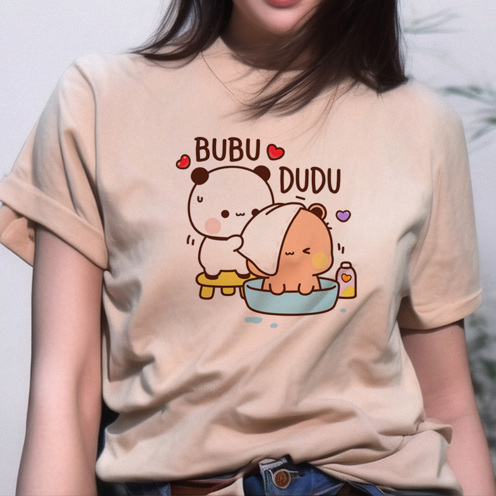 Bubu et Dudu t-shirt femmes haut de marque vêtements de rue féminins