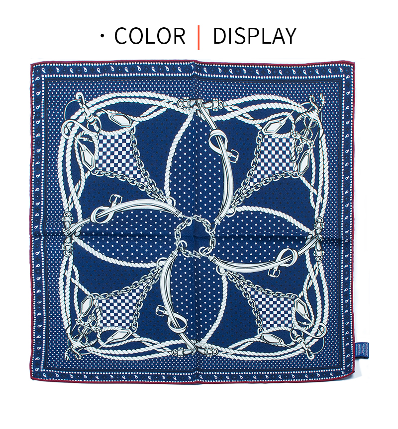 Foulard carré imprimé équestre pour femme 65x65cm en mélange soie et laine, châle chaud d'hiver de luxe, accessoire de mode pour une couverture élégante