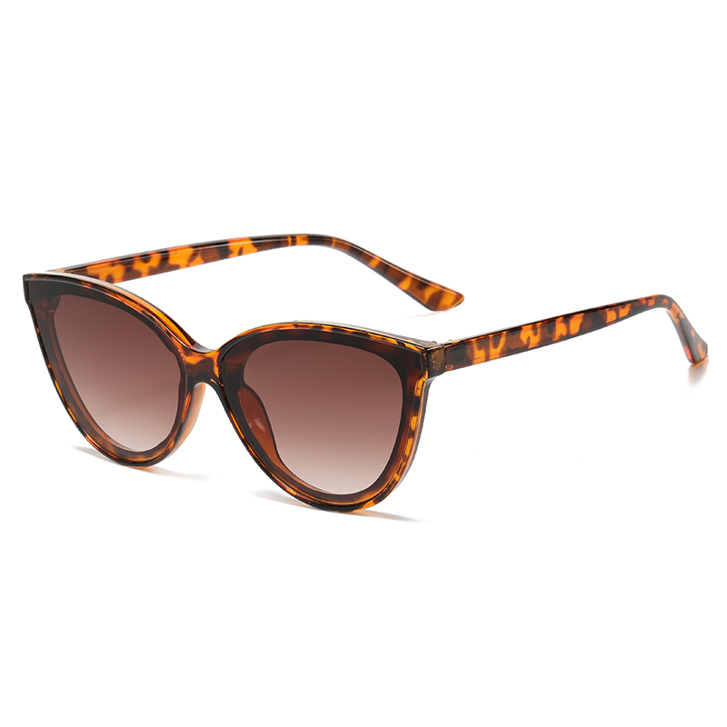 Grand Cadre Cat Eye lunettes de Soleil Femmes Nouveau Rétro Style Minimaliste Gradient Lunettes de Soleil Haute Qualité Lunettes UV400