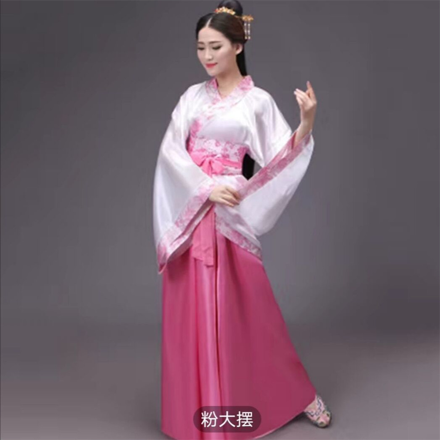 Robe chinoise en soie pour filles et femmes, Kimono chinois traditionnel Vintage ethnique antique, Costume de danse Hanfu, vêtements chinois