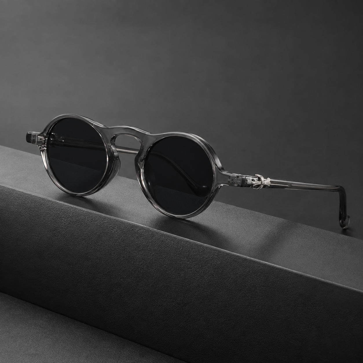 Lunettes de soleil rétro ovales pour femmes et hommes, style punk tendance, verres ronds, marque de luxe, protection UV400