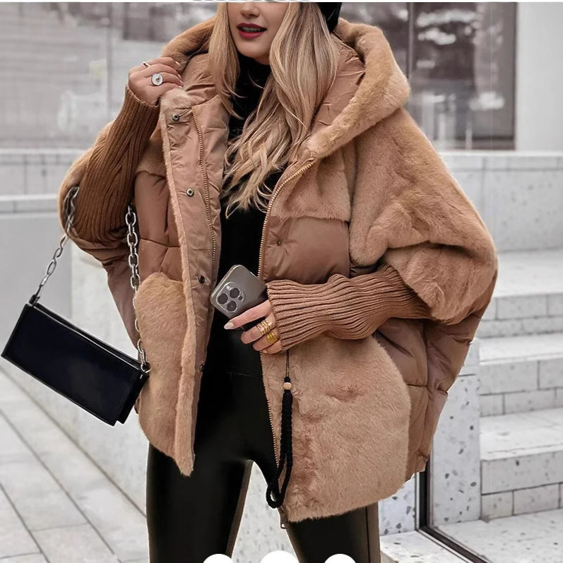 Automne femme Chic veste manteaux femmes Streetwear hiver nouveau velours épaissi chaud Harajuku ample vêtements d'extérieur décontractés hauts vêtements