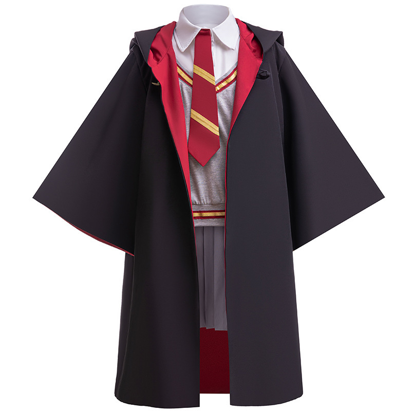 Tenue d'uniforme scolaire pour filles, costumes d'Halloween pour enfants, costumes de scène scolaire, ensemble à manches longues pour enfants