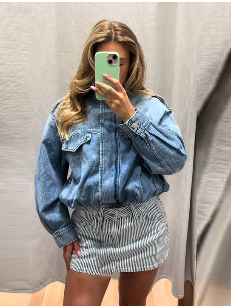 Ensemble Blazer et Jupe en Dentelle pour Femme, Col Rabattu, Simple Boutonnage, Corset à Baleines, Mini-Jupe, Mode Unie, Vêtement d'Extérieur Sexy