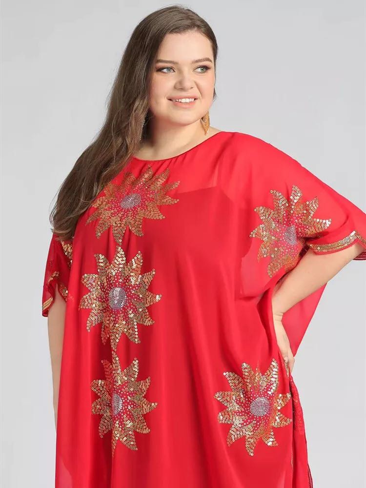 Robe Africaine Longue Noire à Paillettes Dorées pour Femme, Manteau à la Mode, Taille Libre, Livraison Rapide, Nouvelle Collection