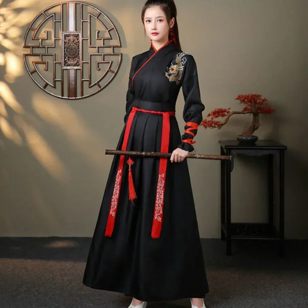 Costumes traditionnels pour femmes, vêtements chinois anciens, haut de gamme, jeunes maîtres, printemps et automne