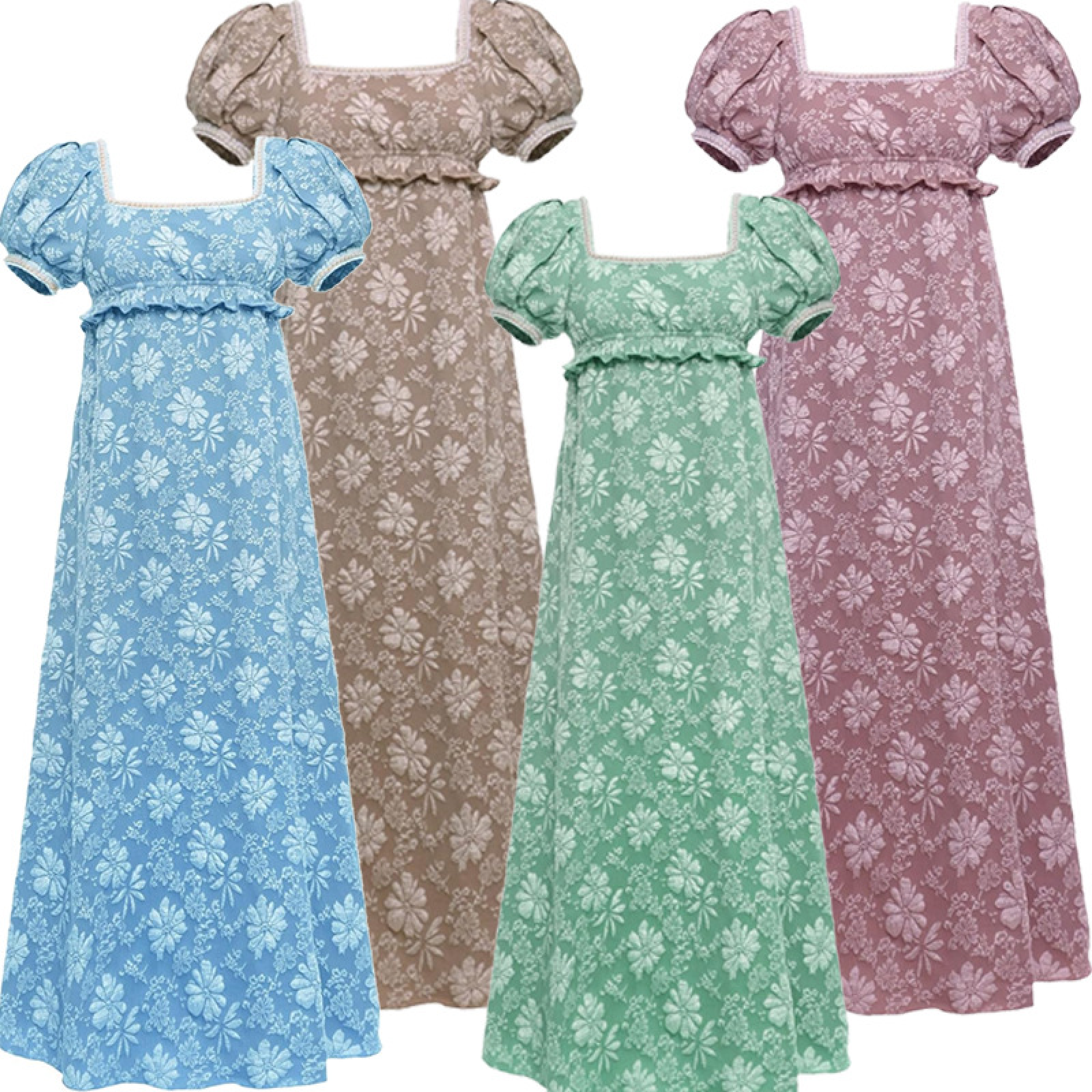 Robe Cos Vintage pour femmes, robe de danse, taille haute, robe de thé victorienne pour fête de noël