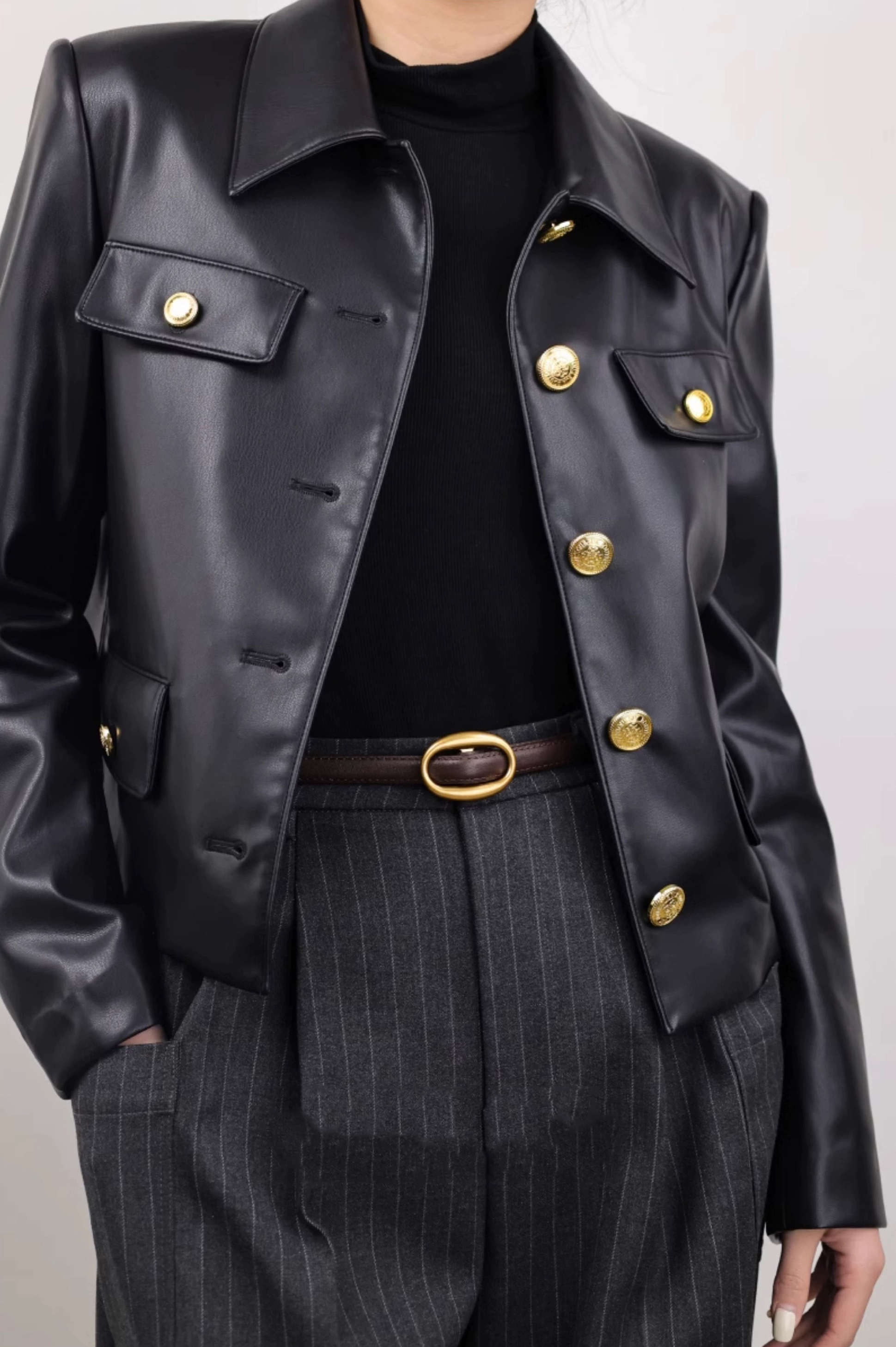 Ceinture tendance pour femme avec boucle dorée, ceinture fine décontractée en cuir véritable souple, ceinture pour jeans, ceinture fine pour robe