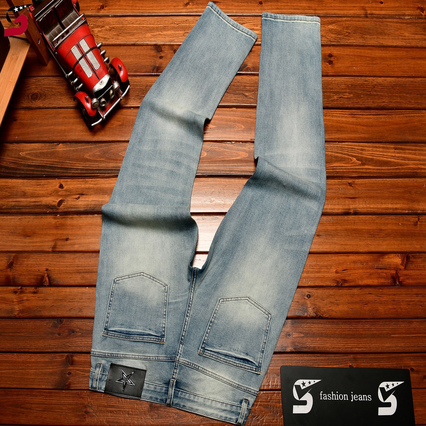 Jeans pour hommes, été, coton extensible haut de gamme, coupe slim, pantalon skinny, délavé, décontracté, tendance, denim, pantalon polyvalent