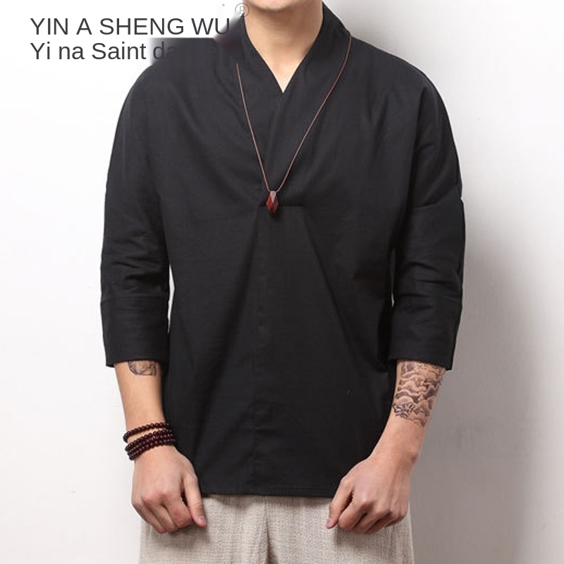 Japonais hommes Cardigan Kimono mode traditionnelle japonais samouraï vêtements Streetwear Yukata homme chemise Haori hommes Kimono manteau