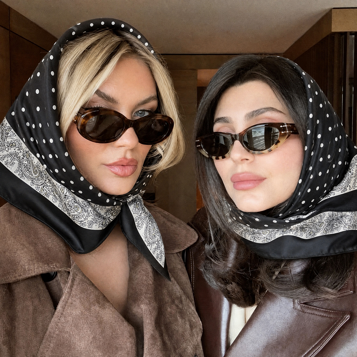 Foulard carré en soie unie 90, bandeau en satin pour femme musulmane, hijabs imprimés, écharpes, foulard de tête tendance, turban décontracté, bandana pour femme