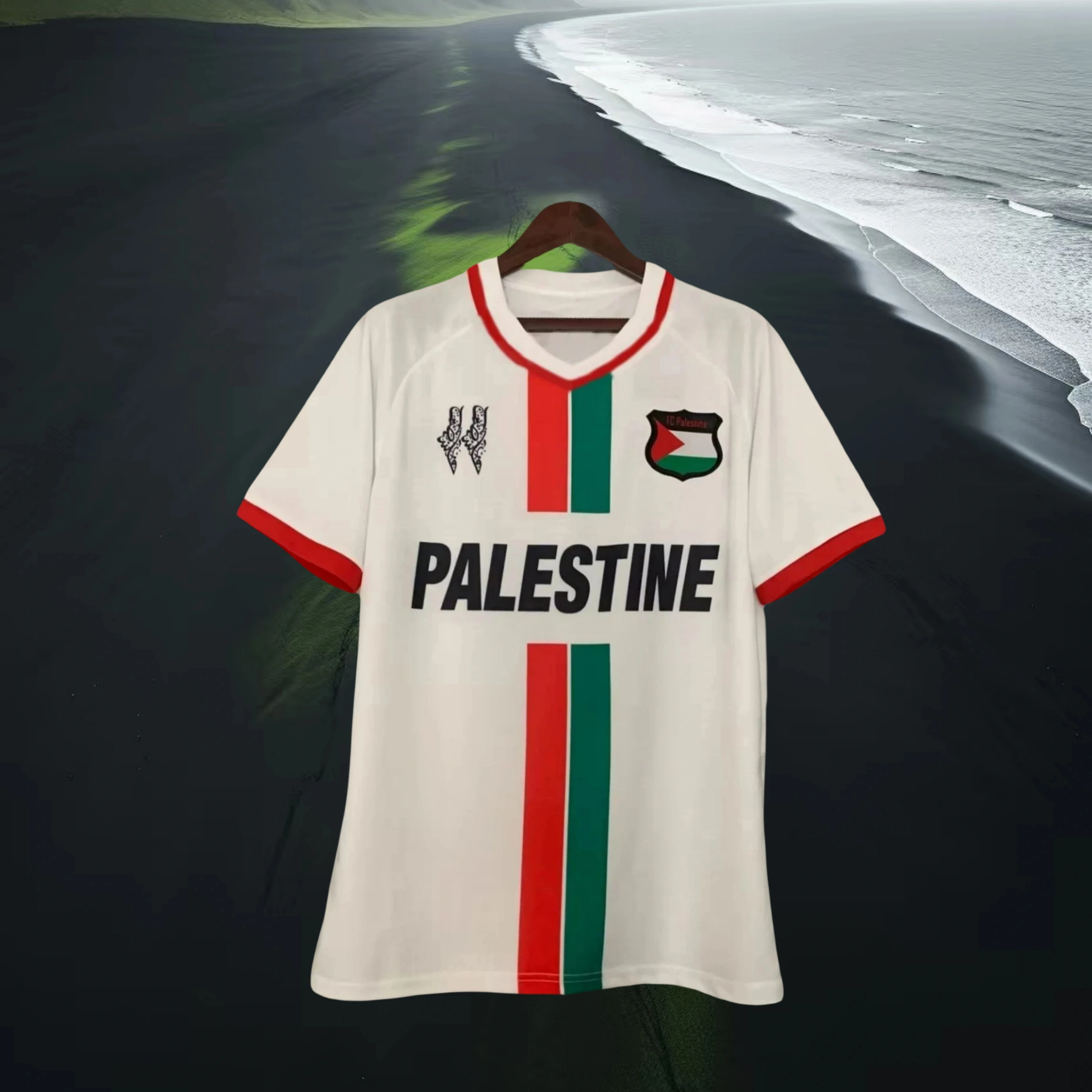 Maillot de football Palestine Premier exclusif de la nouvelle saison - Kit d'entraînement pour jeunes et adultes pour maillot de football commémoratif spécial 2024