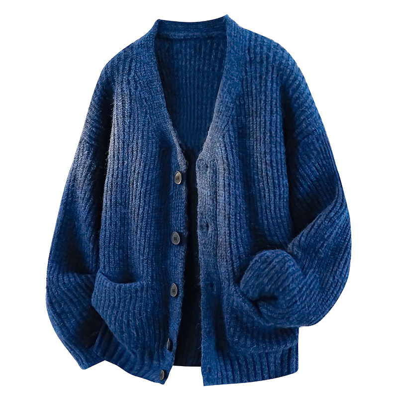 Cardigan en tricot pour homme, tendance, élégant, pour l'extérieur, sport, loisirs, coupe-vent, chaud, confortable, respirant