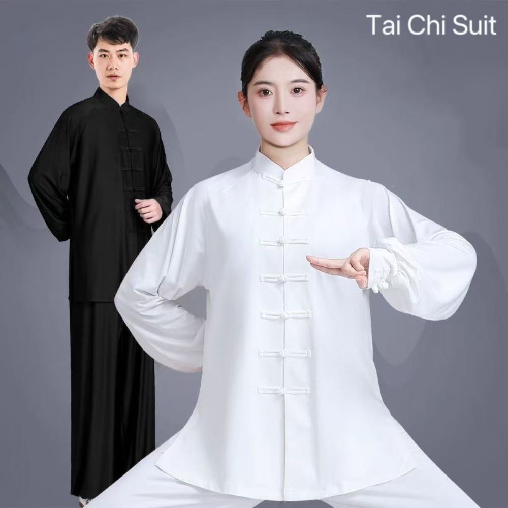Vêtements Tai Chi de printemps et d'été, uniforme traditionnel d'arts martiaux Wushu pour étudiants d'âge moyen et personnes âgées, costume d'exercice du matin sur scène