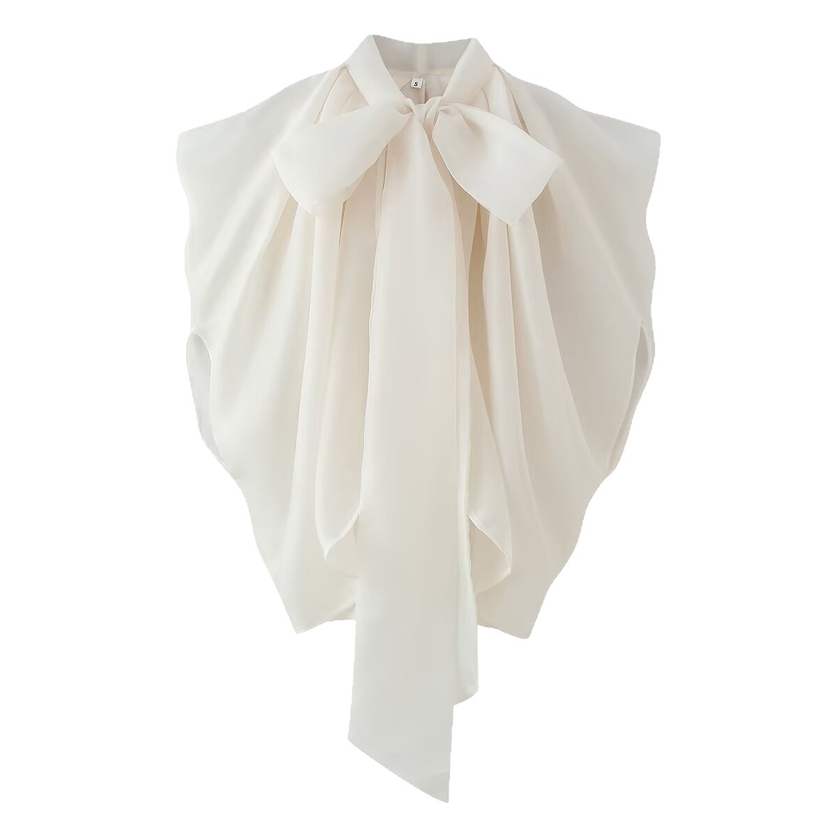 Nouvelles Blouses en Organza pour Femmes, Unies, Transparentes, Col Rond, Sans Manches, pour Fêtes, Été 2026, Style Chic, Tenue de Ville, Tops Féminins