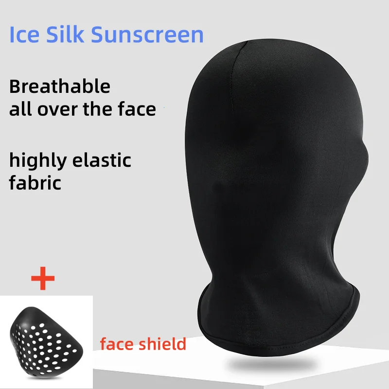 CosplayFull Face cagoule masque tactique CS hiver Ski cyclisme chapeau Protection solaire écharpe Sports de plein air
