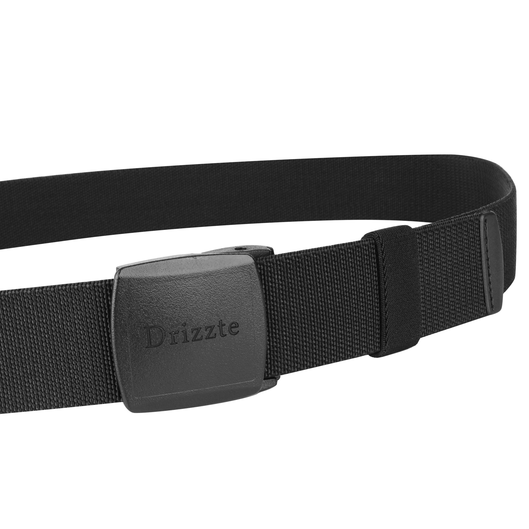 Drizzte-Ceinture habillée en tissu élastique pour homme, grande et grande taille, 120-190cm, YKK, plastique, struc51 à 75 po, grande taille pour homme