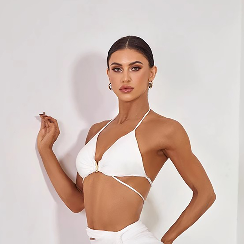 Femmes Performance ventre moderne robes de danse rayé sans manches dos nu hauts femme robe de danse latine