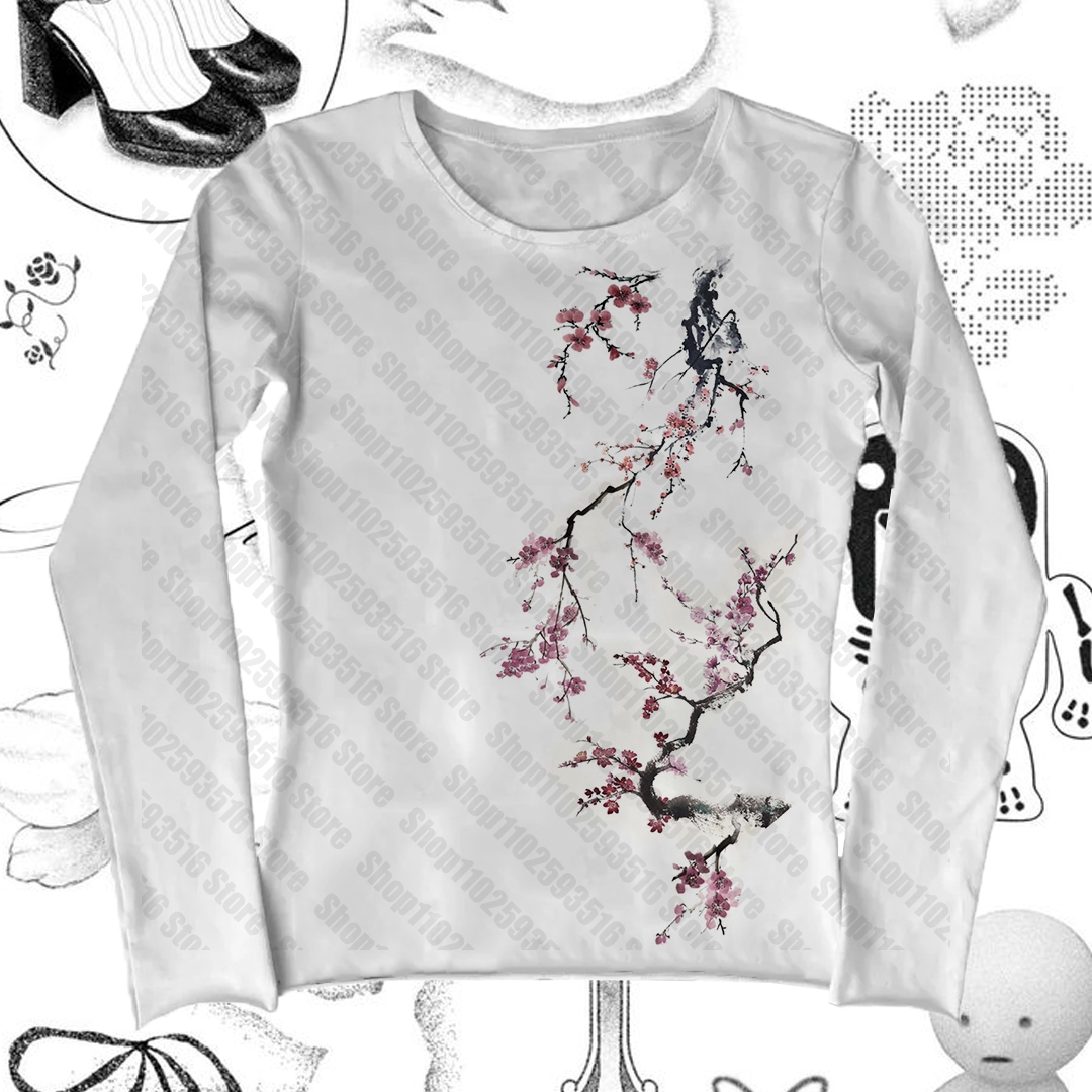 Vêtements pour femmes t-shirts graphiques Y2k T-shirt Kawaii années 2000 hauts 90 vêtements Vintage Goth femme vêtements Harajuku Emo