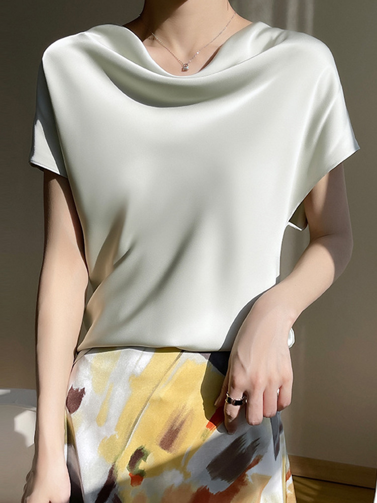 InjWomen's T-Shirts Summer Crew Neck Short Sleeve Tees, Casual Solid Document Astronomical T-Shirt, At Female Y-Pullover Everthe 5XL