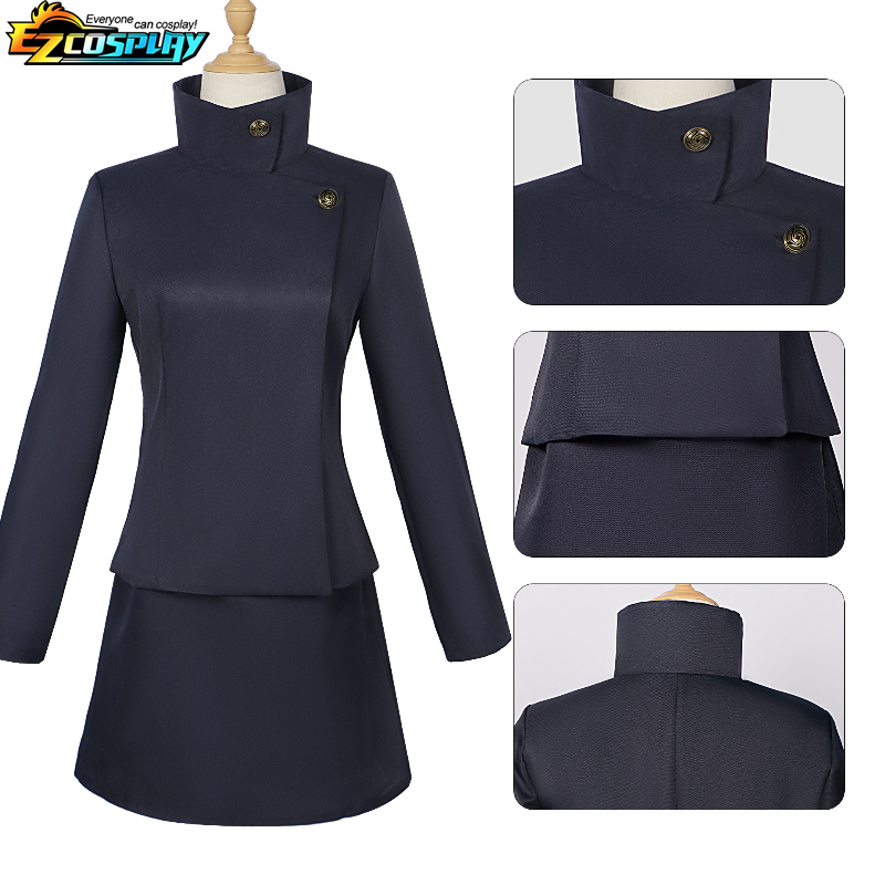 Costume de Cosplay Anime Jujutsu Kaisen Ieiri Shōko, vêtements pour jeu de rôle d'halloween, robes Ieiri Shōko, jupe uniforme de lycée