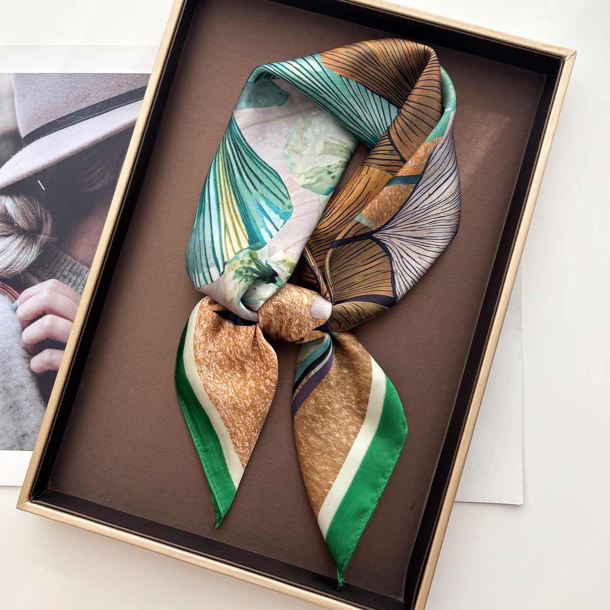 Foulard carré de luxe pour femmes, élégant, imprimé, Hijab, châle, couleur unie, tache douce, Imitation soie