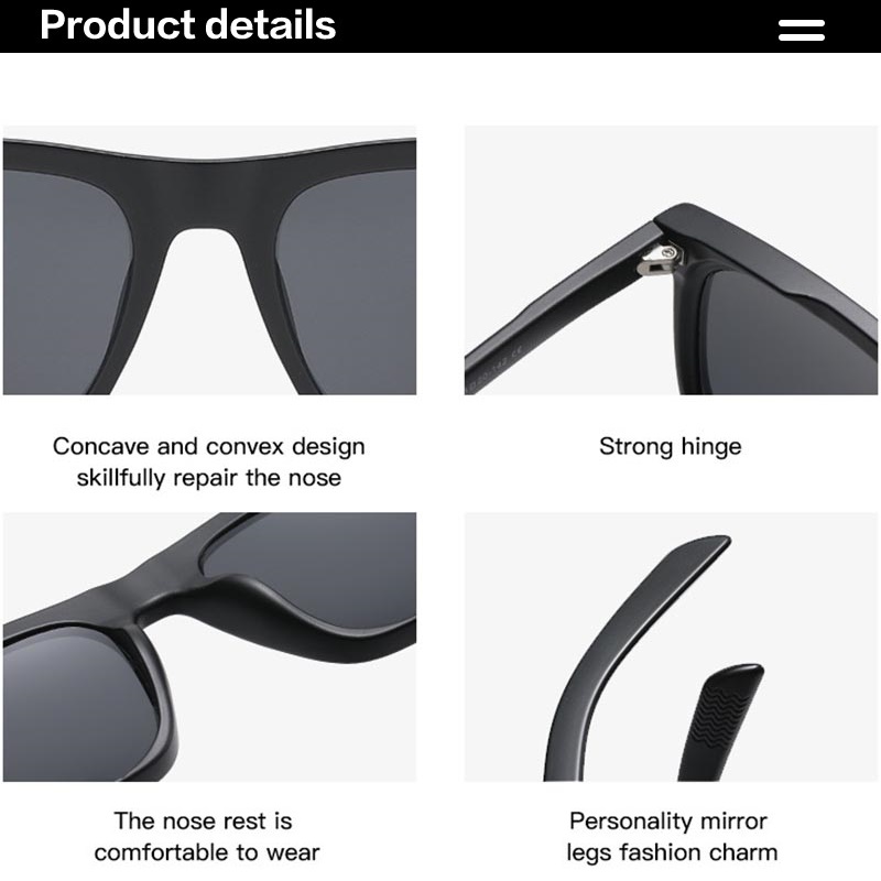 Lunettes de soleil carrées classiques pour hommes et femmes, lunettes de soleil à rivets rétro, lunettes de pilote UV400, marque de mode, 2025