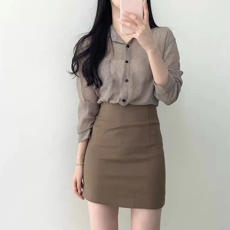 Mini jupe courte taille haute pour femme, vêtements, blanc, rond, serré, pas cher, offre esthétique, premium, modeste, tendance, V