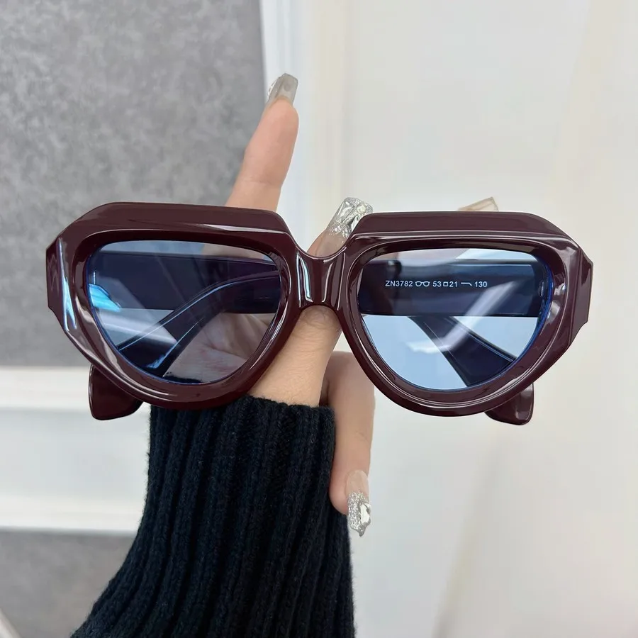 Lunettes de soleil carrées à la mode pour femmes et hommes, rondes classiques, Vintage, marque de styliste