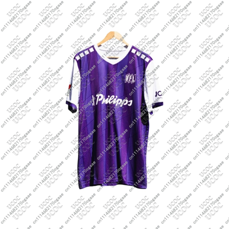 26-27 Maillot de football respirant pour hommes, enfants, garçons, adultes, domicile, sport, Allemagne, entraînement, V-VfL Osnabrück