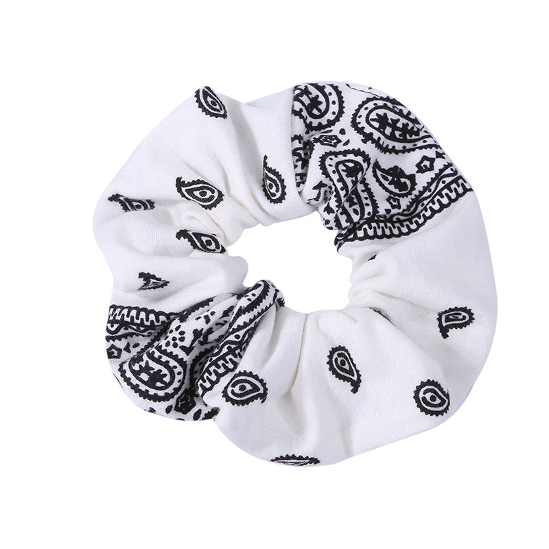 Chouchous pour cheveux en coton, 6 pièces, Bandana doux, élastiques pour cheveux, attaches pour femmes et filles
