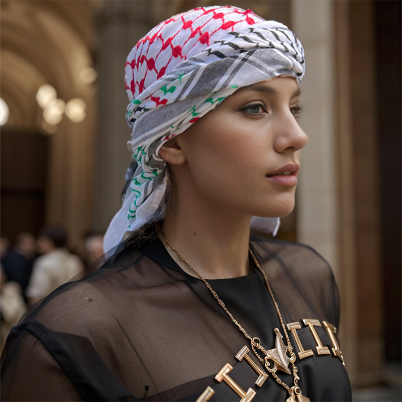Foulard de Styles arabes pour femmes, Foulard de styliste imprimé à carreaux, Hijab doux, châles et enveloppes, Pashmina, Bandana musulman, 2024