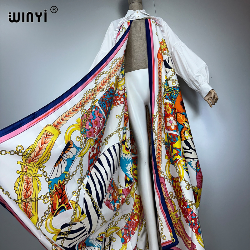 WINYI caftan robes africaines pour femme musulmane femme vêtements Maxi boho femme vêtements été robe élégante abaya dubaï luxe