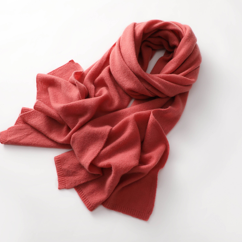 "Épaarpe 100% cachemire de qualité pour femmes et hommes – Écharpe tricotée chaude d'hiver de couleur unie, chauffe-cou doux et luxueux, léger et tendance