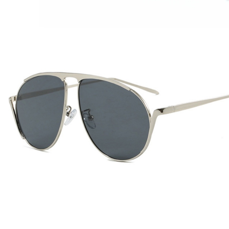 Lunettes de soleil rondes rétro de haute qualité pour femmes et hommes, mode féminine de luxe surdimensionnées, nuances UV400, nouvelle collection