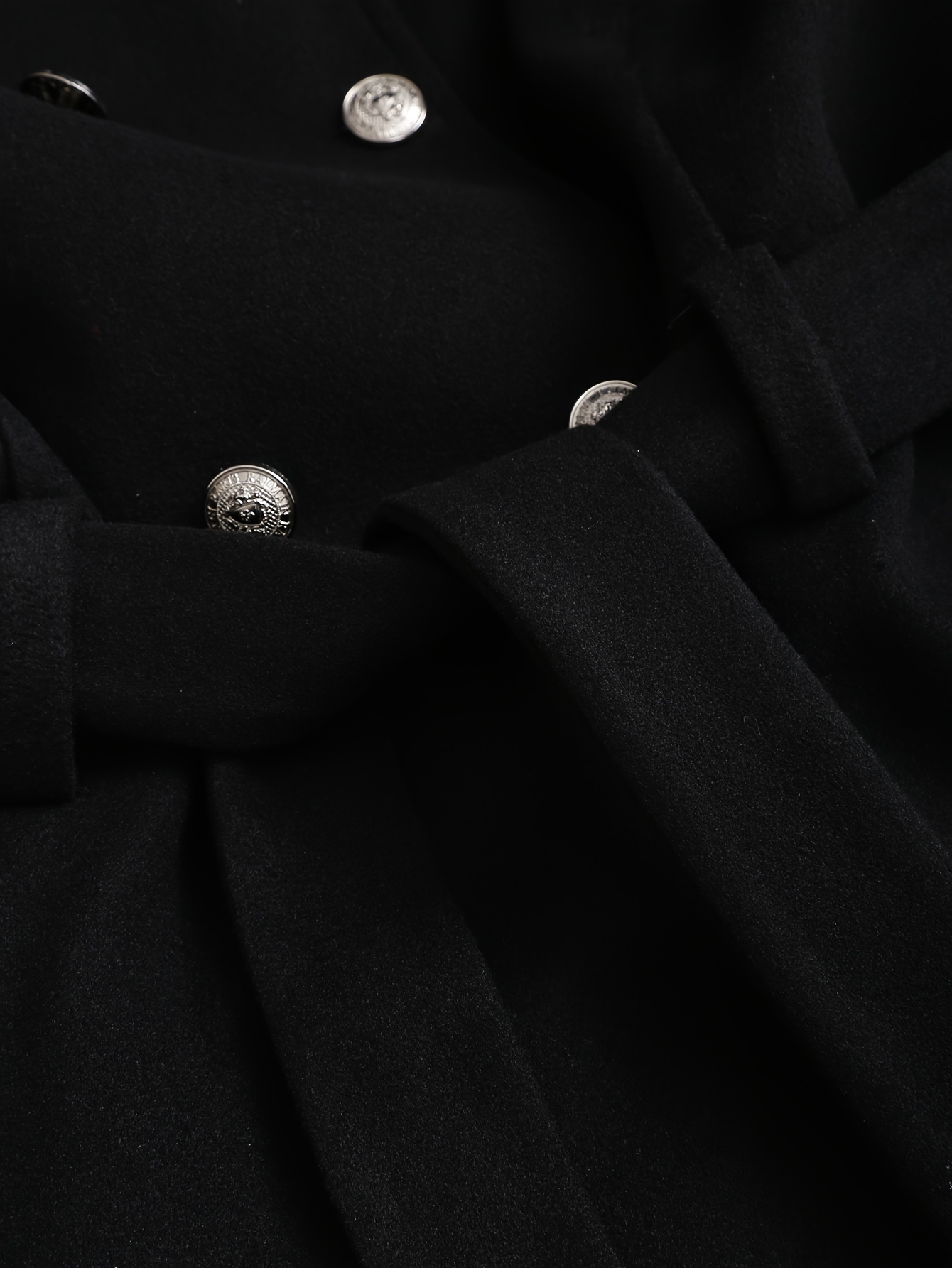 Veste à capuche double boutonnage grande taille, décontractée, élégante et tendance pour femme, idéale pour l'automne et l'hiver