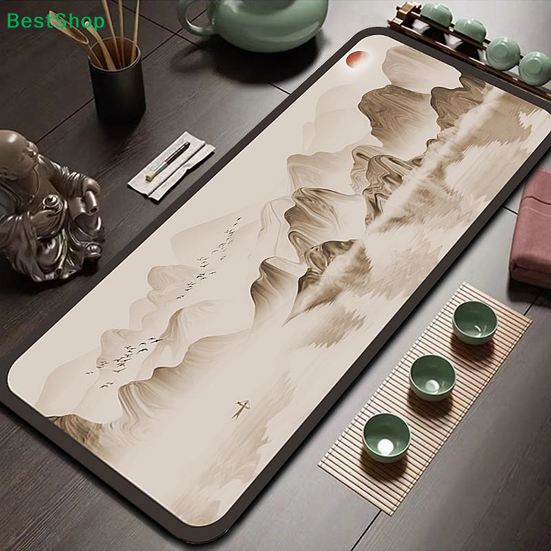 〔R〕 Nappe de table de style chinois, absorbante, à séchage rapide, nappe longue haut de gamme pour usage domestique, torchon sans lavage.