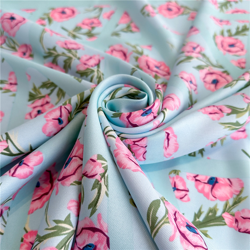 Nouveau grand foulard carré, châle floral en twill de velours de soie, 90 cm, protection solaire, foulard simple pour femme pour le printemps et l'été
