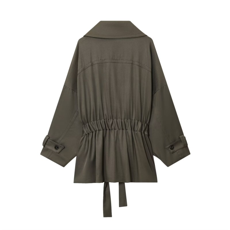 Femmes taille moyenne pantalon ensemble deux pièces décontracté fluide ceinturé veste avant pli pantalon 2 pièces ensemble femmes tenue