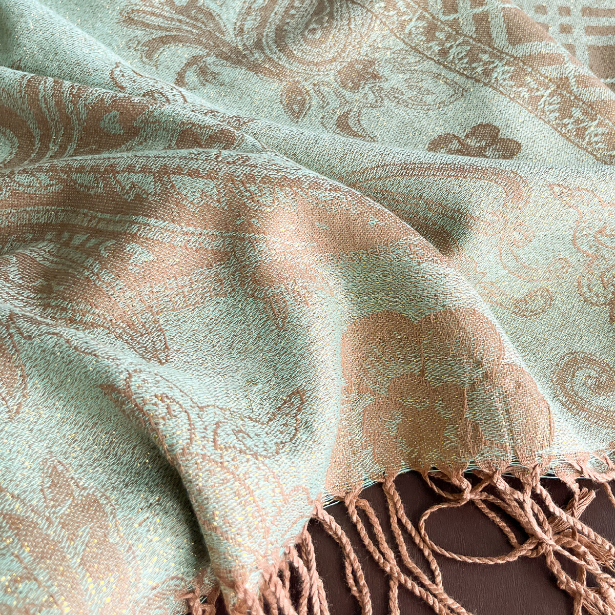 Femmes Paisley écharpe cachemire sentiment Pashmina châles gland Hijab bandeau Femme hiver foulards Foulard Bufanda 2025