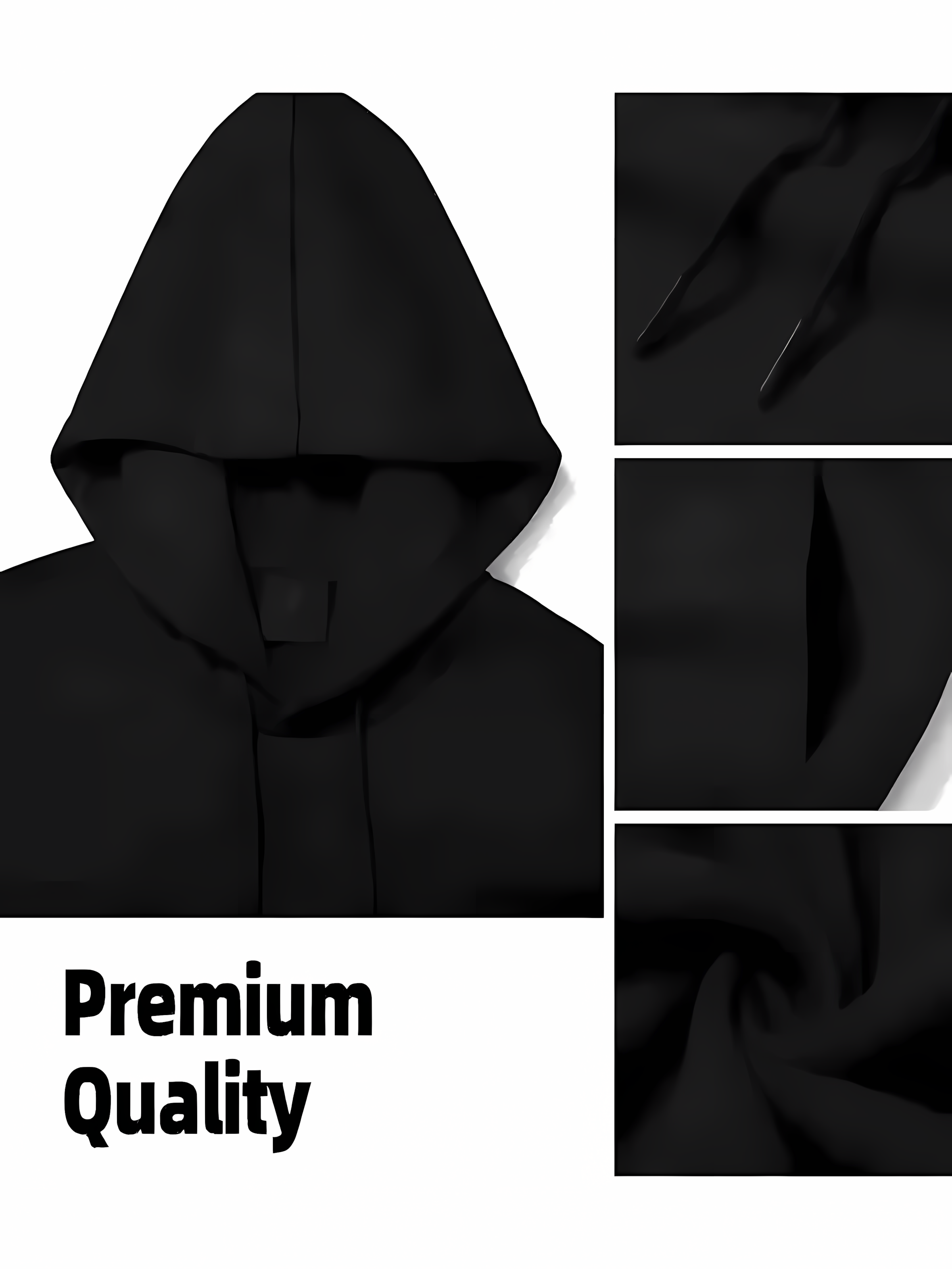Ensemble sweat à capuche homme automne/hiver 2026 - Confortable et doux avec imprimé lettres - Style décontracté rétro streetwear pour homme