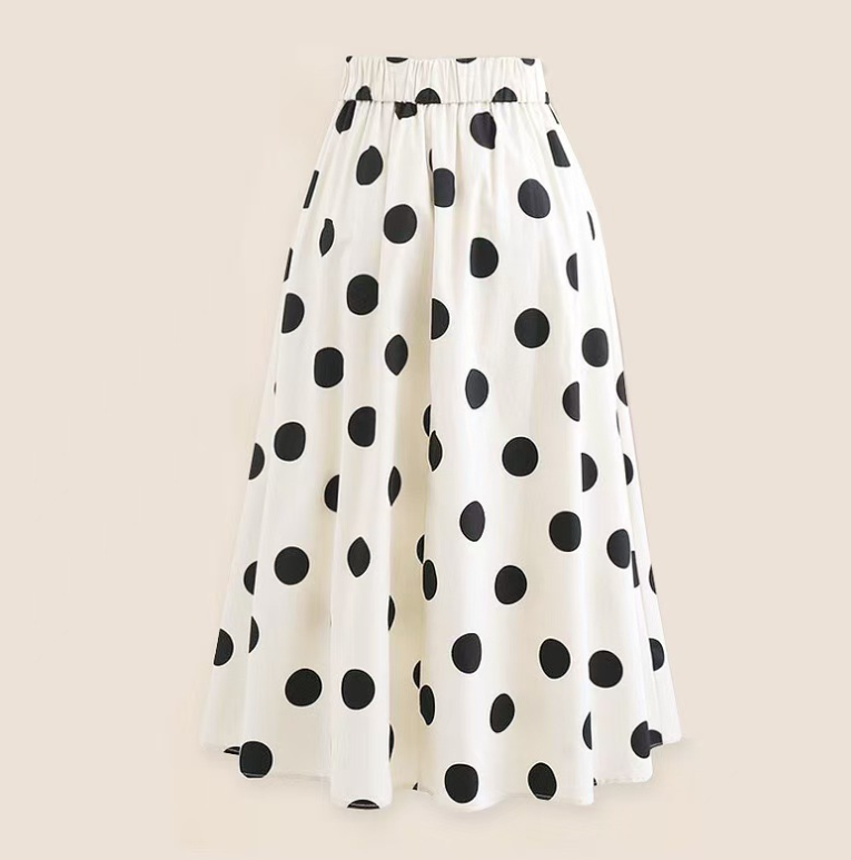 Maillot de bain une pièce noir et blanc pour femme, ensemble bikini, col rabattu, coupe slim, dos ouvert, nœud, design, jupe à pois