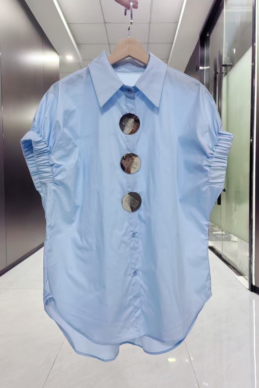 Chemisiers et Blouses de Luxe pour Femmes – Nouvelle Tendance Mode Été 2026 – Hauts Décontractés Amples – Blusas Élégantes pour le Bureau – Chemise Élégante pour Femme