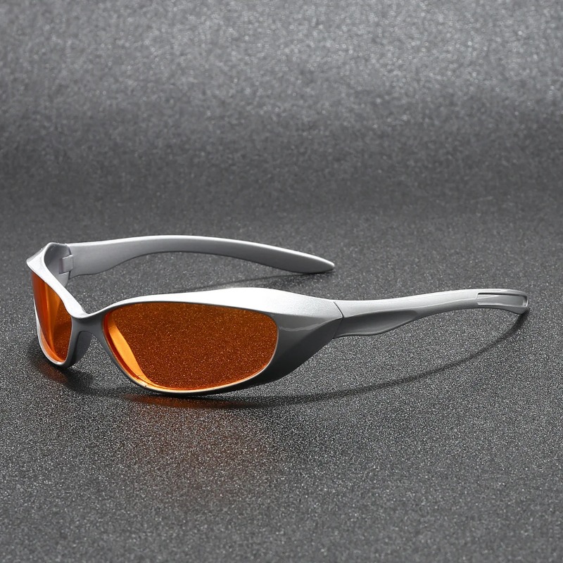Lunettes de soleil de sport UV400 anti-reflets, monture complète, pour cyclisme et pêche en extérieur, construction robuste, pour femmes et hommes