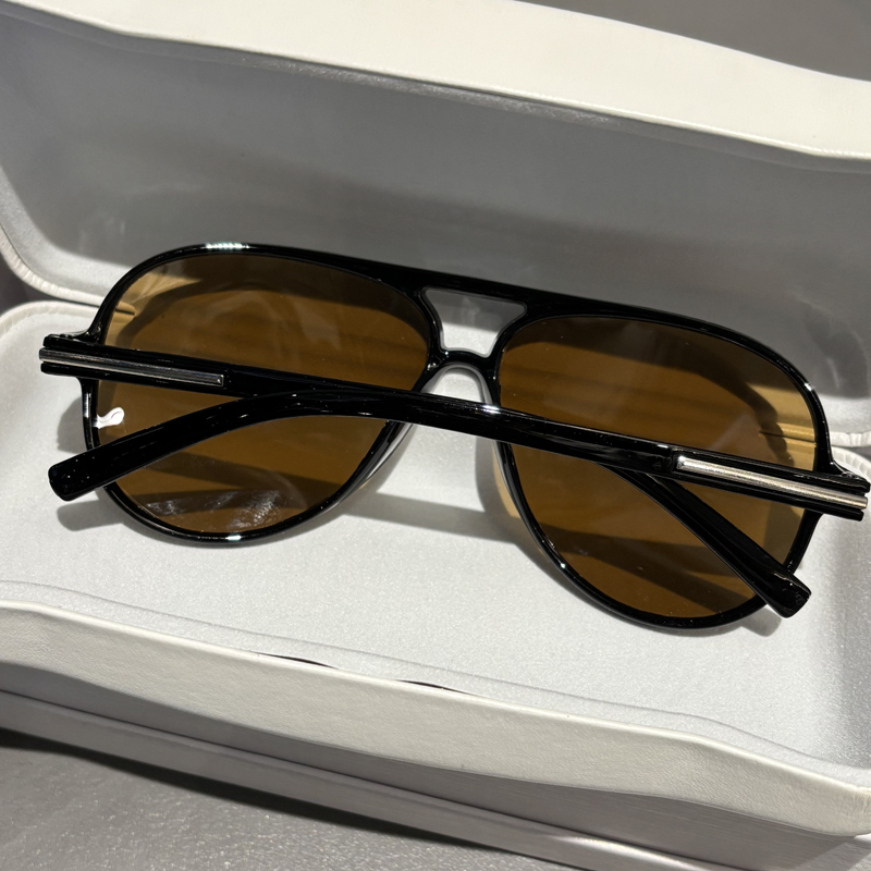 Lunettes de soleil en verre pour hommes, miroirs crapaud de Style pilote spécialement conçus pour la conduite de vacances, Protection UV, ombrage solaire, grand Fra