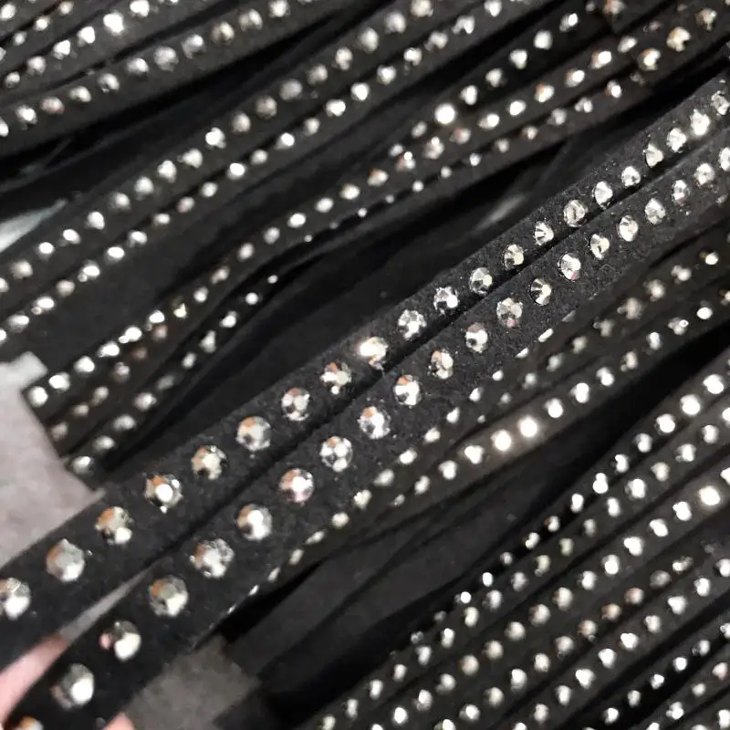Femmes jupe mode 2025 nouveau automne taille haute ceinture multicouche courte lourde forage strass jupe à franges avec gâteau une ligne