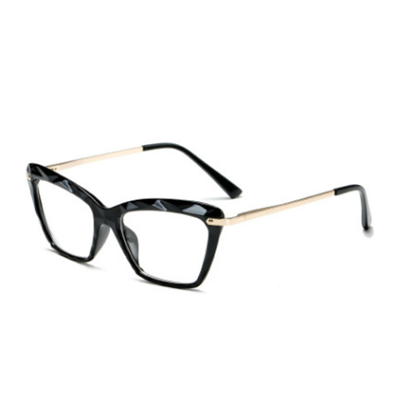 Lunettes à verres optiques pour myopie pour femmes et hommes, montures en métal carillon, lunettes classiques, verres clairs, lunettes de soins de la vision, mode 2020
