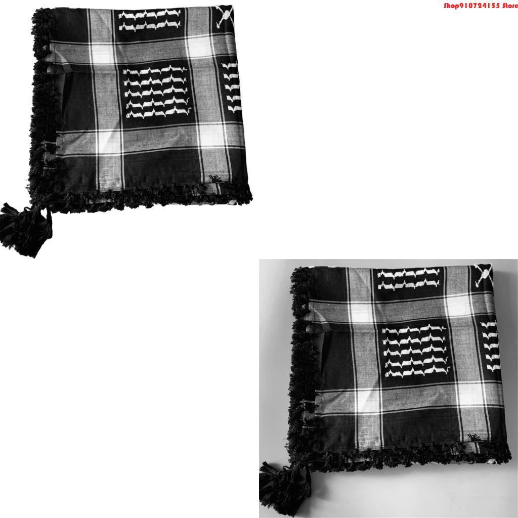 76HE – écharpe tactique arabe pour homme, foulard religieux, anti-poussière, multifonctionnel