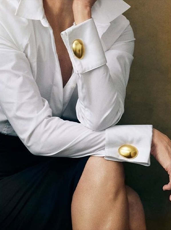 Chemises à la mode pour femmes bureau dame manches longues hauts classiques 2025 à la mode décontracté nouveau automne printemps bouton Blouses pour femme